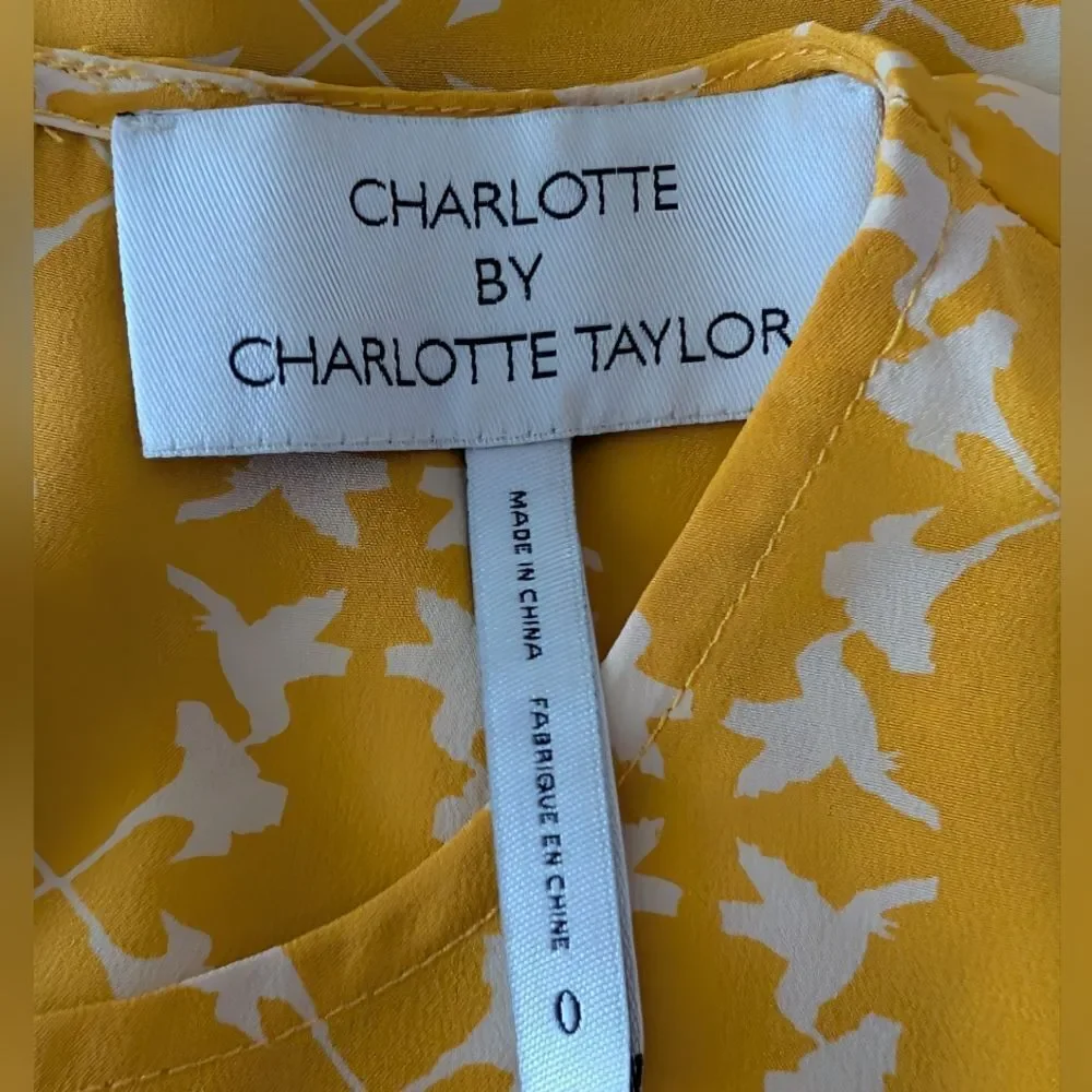 Charlotte by Charlotte Taylor Whimsical Preppy Abstract Colorful Academia Top 0